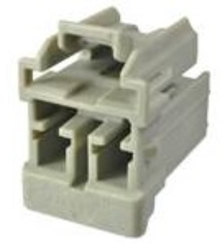 2 Way F MetriPack (M/P) 2.8 Unsealed Connector Black