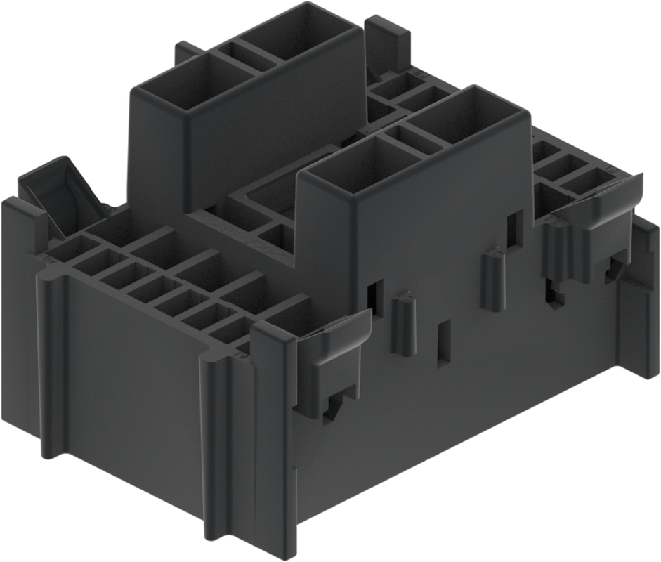 30 Way F GT 1.5 2.8 MetriPack (M/P) 8.0 Unsealed Connector Black