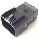 10 Way M GT 150 Unsealed Connector Black