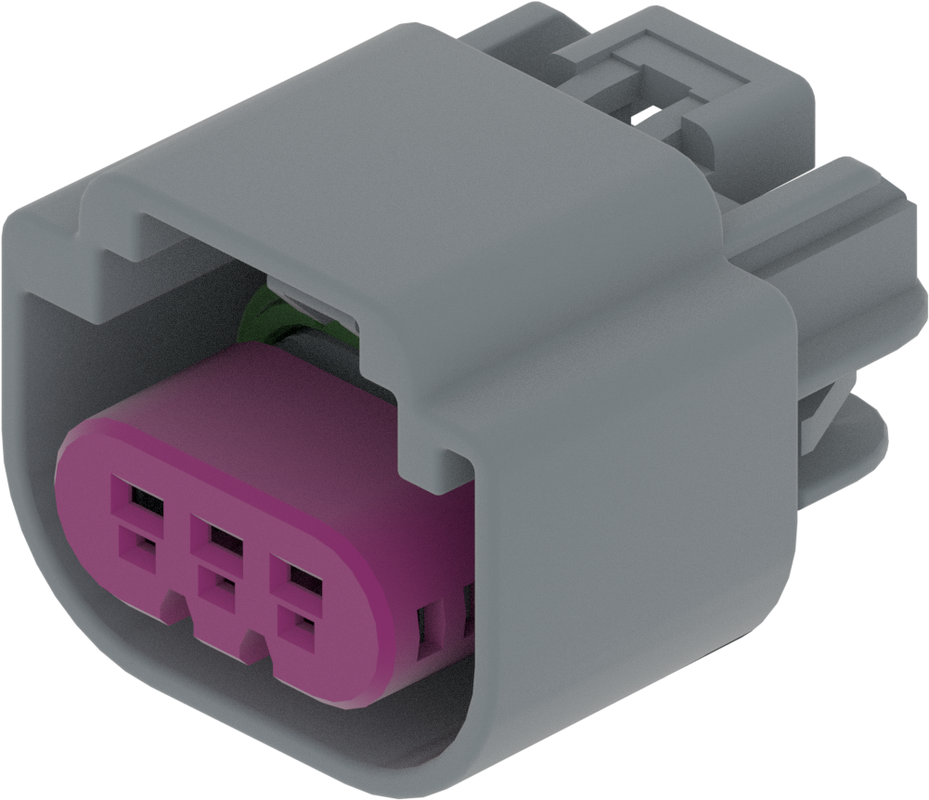 3 Way F GT 1.5 Sealed Connector Gray