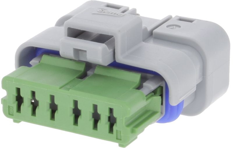 6 Way F 1.5 SICMA Mini Sealed Connector Green