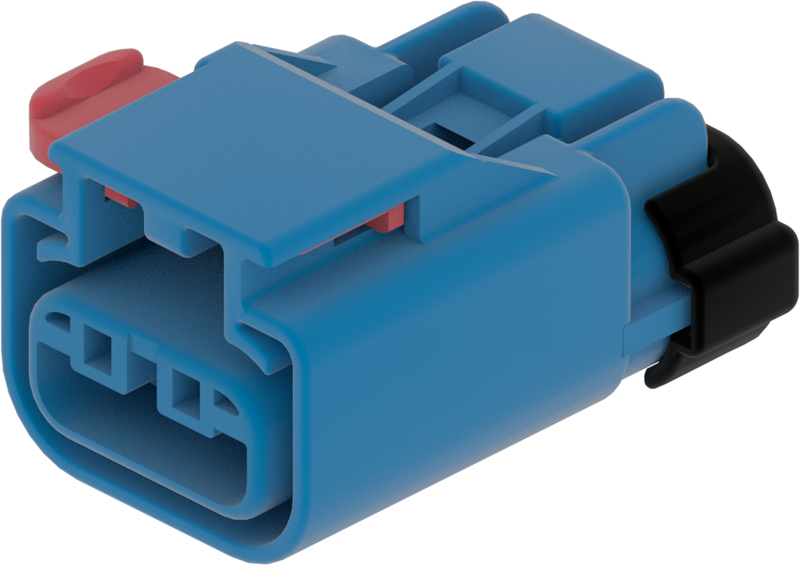 3 Way Female APEX 2.8 Sealed Connector Blue-Light