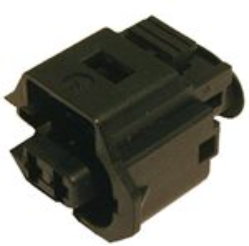 2 Way F ATS 2.8 Sealed Connector Black
