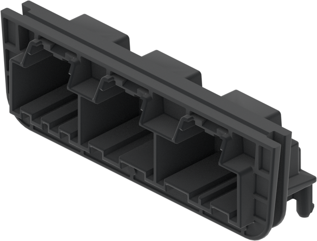 48 Way M MICRO 0.64 Unsealed Connector Black