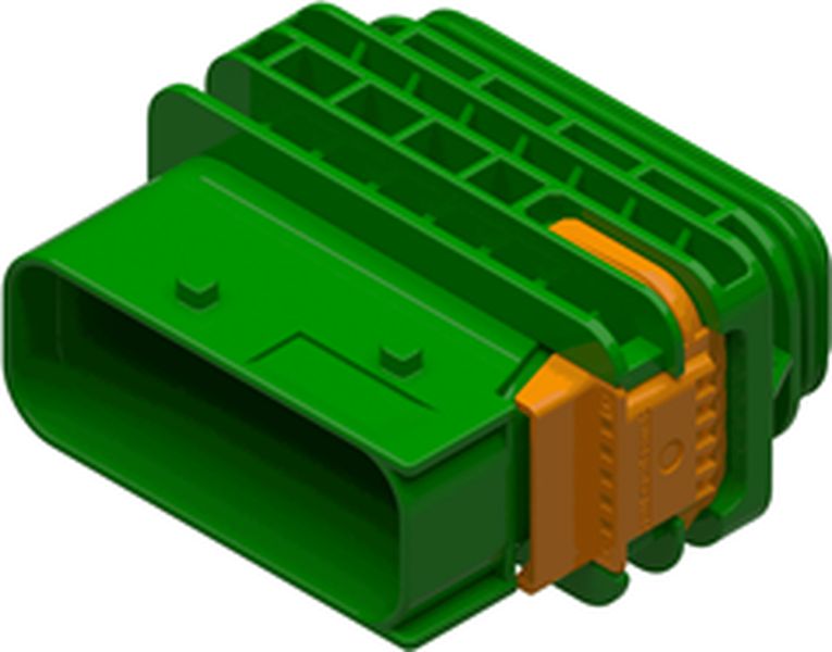 18 Way M 1.5 CTCS XP Connector Green