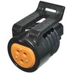 3 Way F MetriPack (M/P) 150 Sealed Connector Black