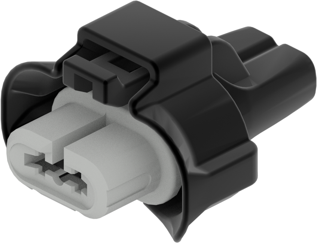 2 Way F DCS-2 2.8 Sealed Connector Gray
