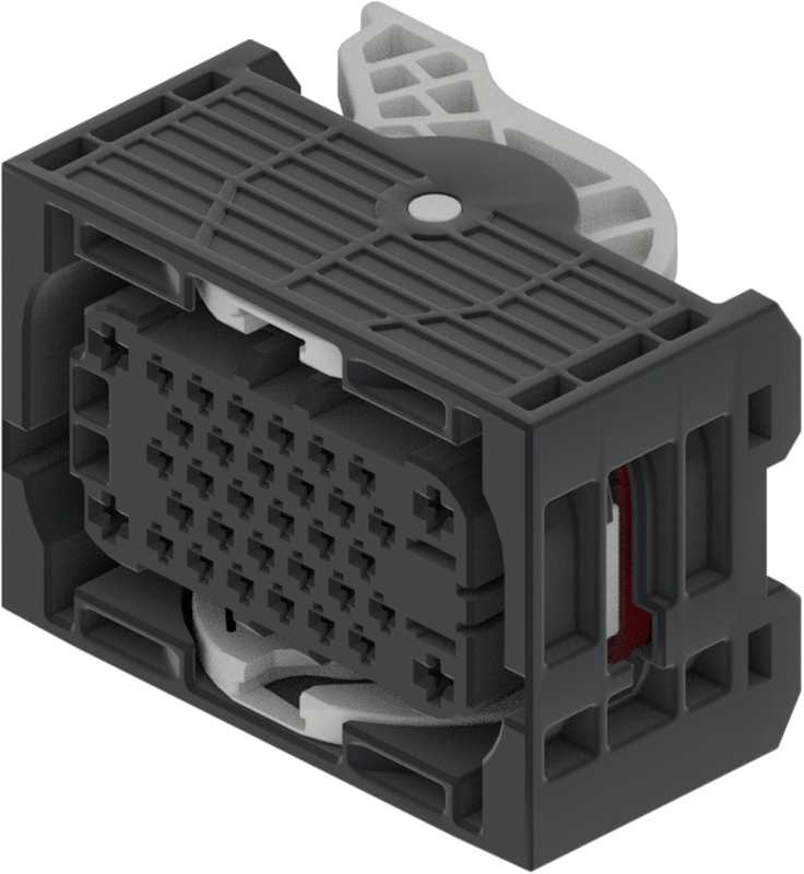 34 Way F CTS 1.5 2.8 Sealed Connector Black