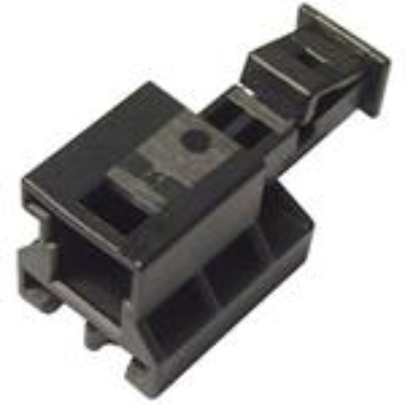 2 Way M MTS 0.64 Unsealed Connector Black