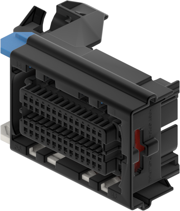 56 Way F MTS-B 0.64 Sealed Connector Black