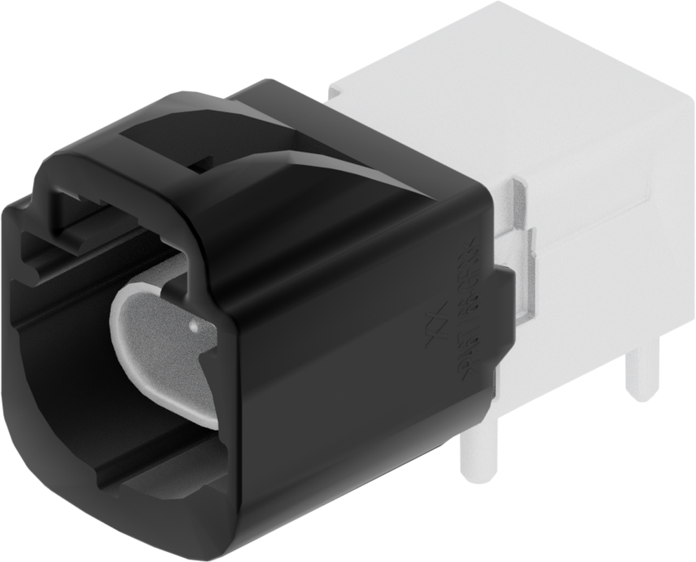 1 Port 1 Row Male H-MTD Black Code A