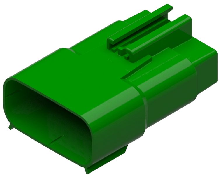 16 Way Male APEX 150 Sealed Connector Green