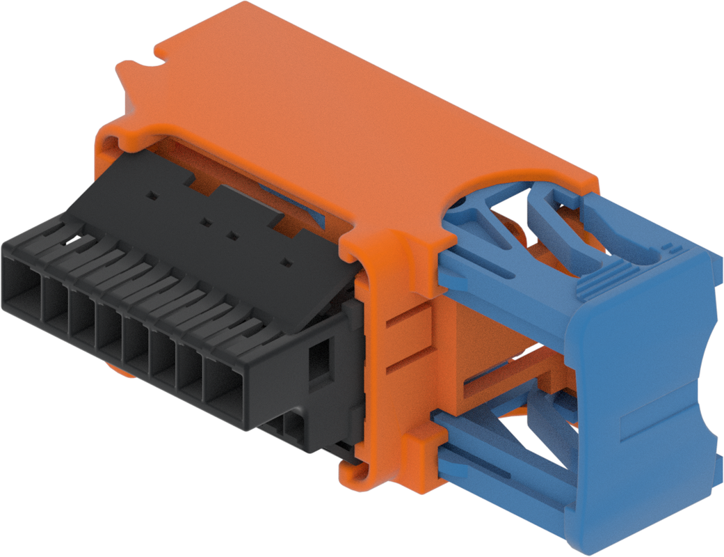 20 Way F 0.64 MQS SICMA-3 1.5 2.8 Unsealed Connector Orange