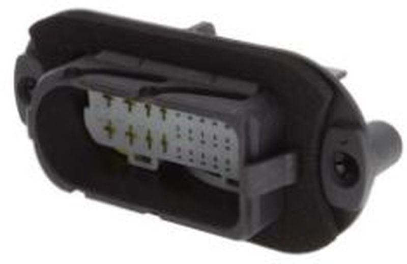 29 Way M Hybrid 0.64 1.5 2.8 SICMA Panel Through Sealed Connector Black