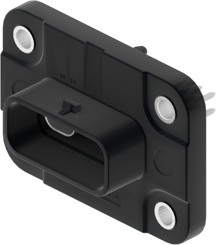 1 Port 1 Row Male H-MTD Black Code A