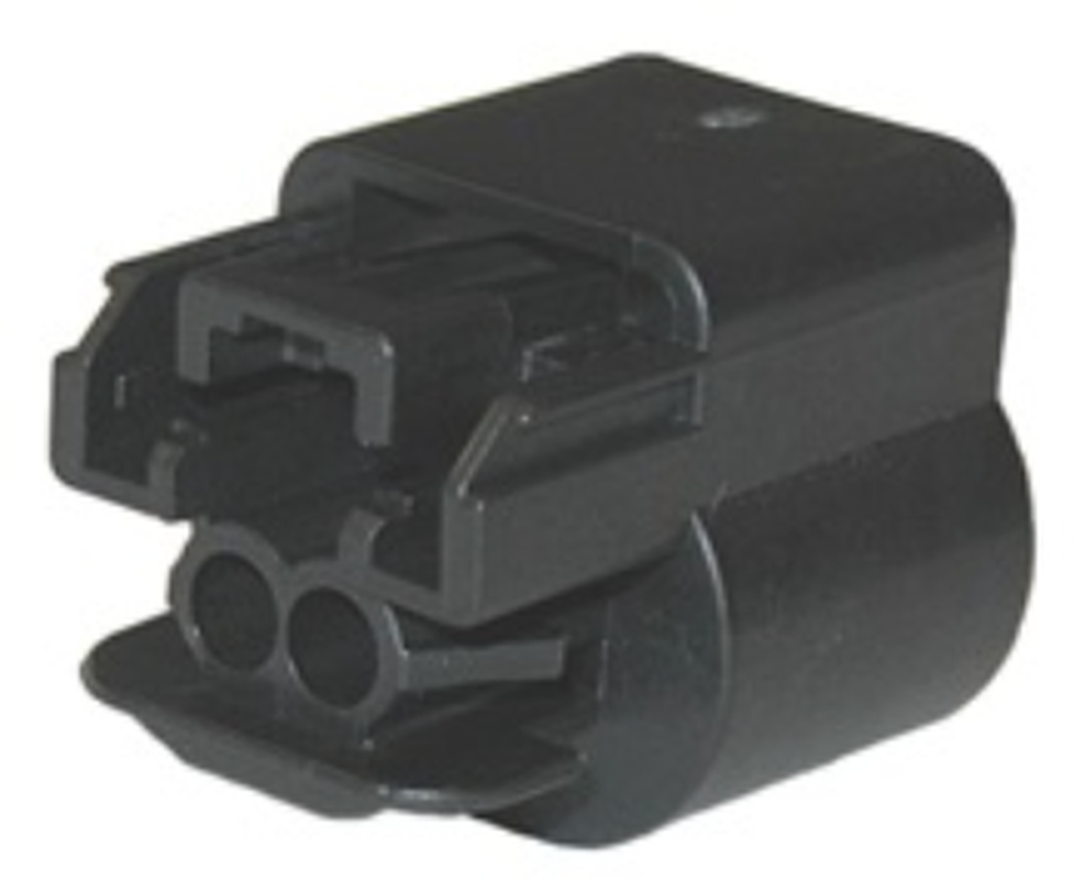 2 Way F GT 1.5 Sealed Connector Black
