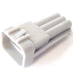 6 Way M DUCON 2.8 Sealed Connector Gray