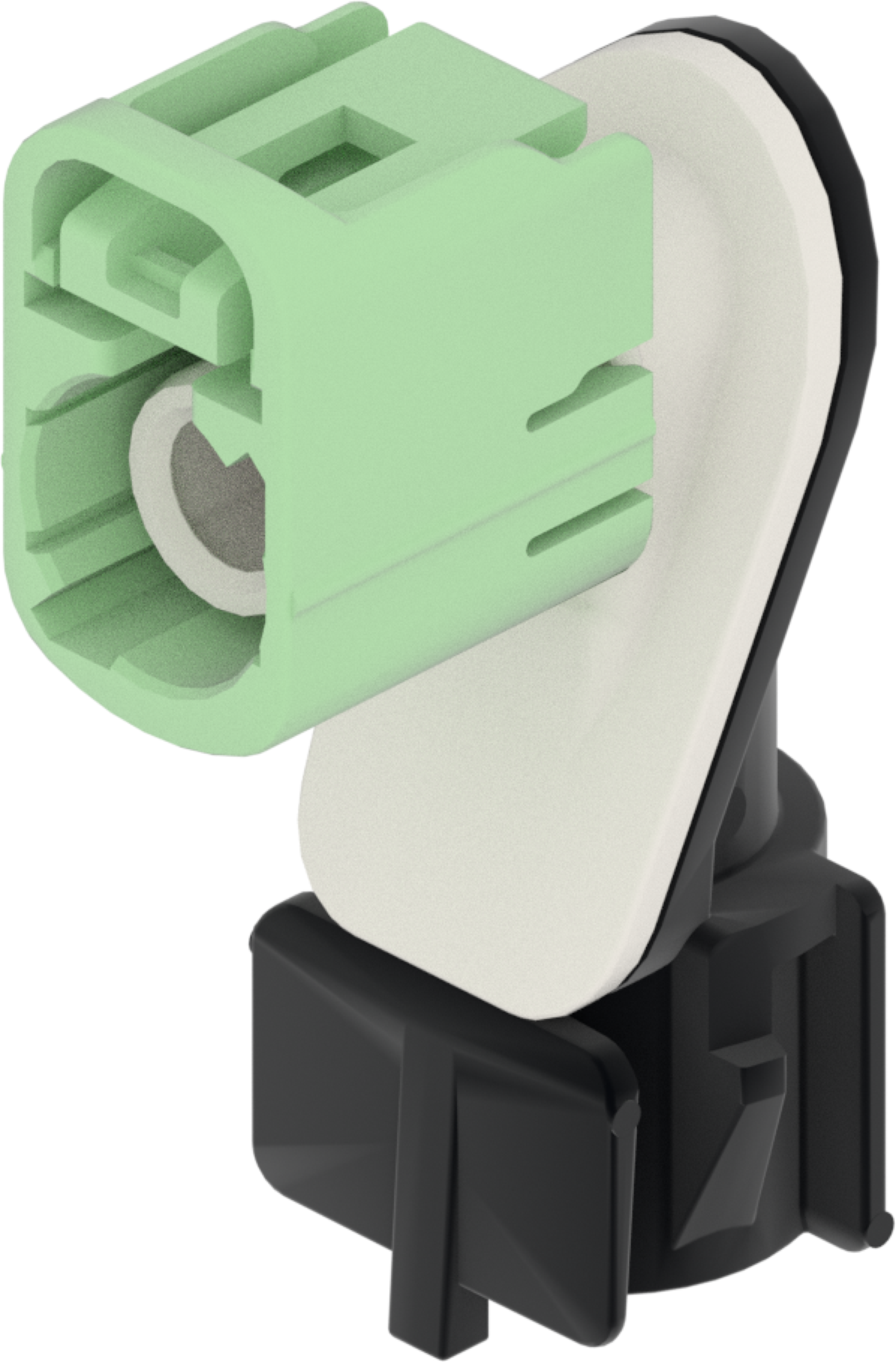 1 Port 1 Row Male Fakra Green Light Code N