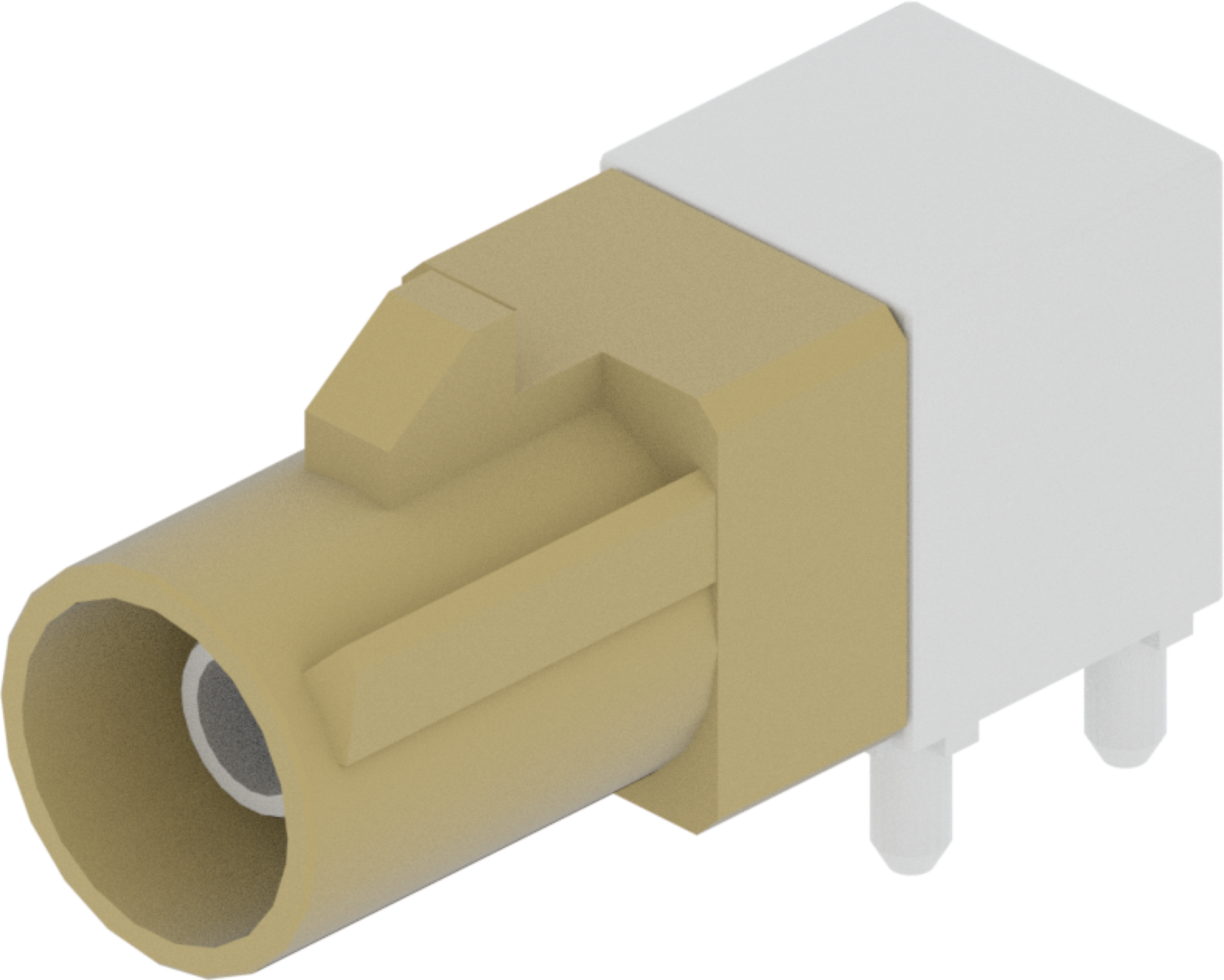 1 Port 1 Row Male Fakra Beige Code I