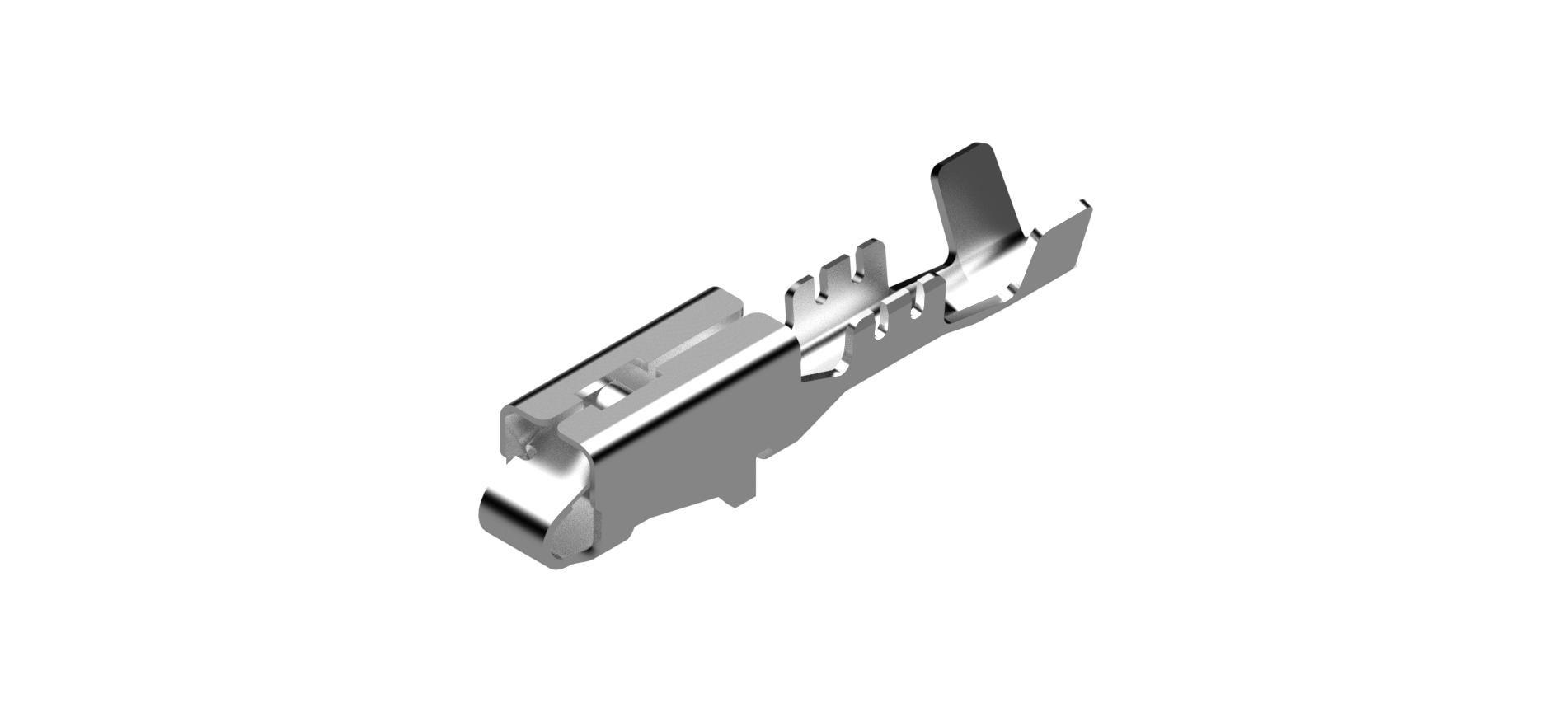2.8 MetriPack (M/P) Female Locking Lance Unsealed Terminal Cross Sec (0.8 - 1 mm²)