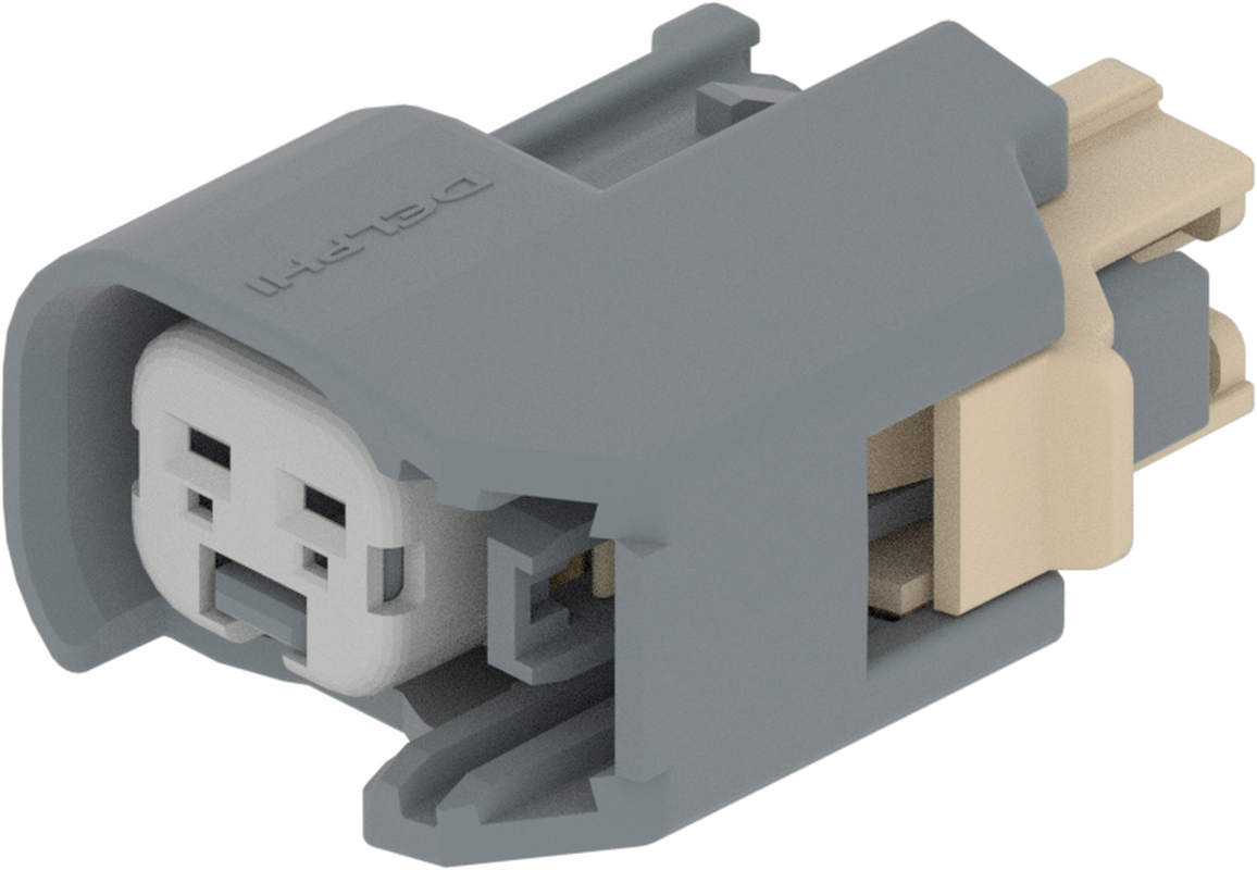 2 Way F GT 1.5 Sealed Connector Gray-Dark