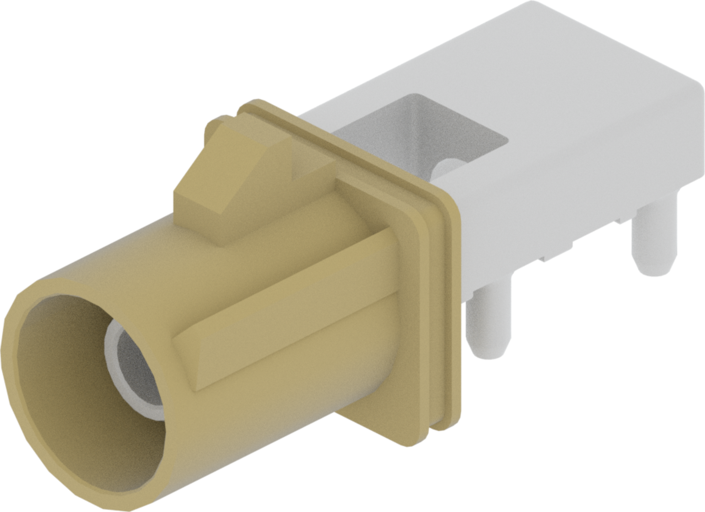 1 Port 1 Row Male Fakra Beige Code I