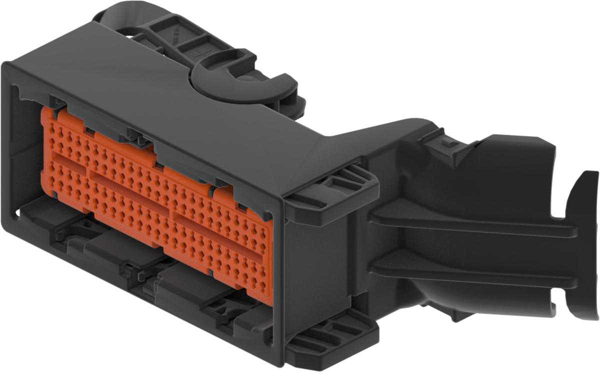100 Way F MICRO 0.64 Sealed Connector Black