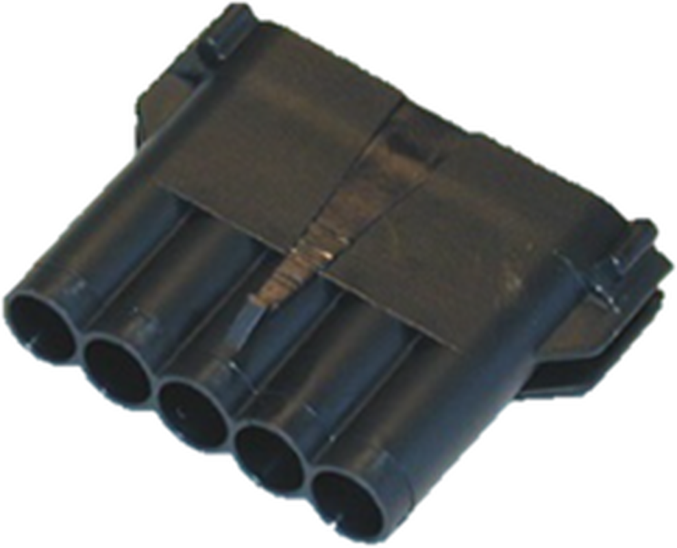 5 Way F MetriPack (M/P) 2.8 Sealed Connector Black