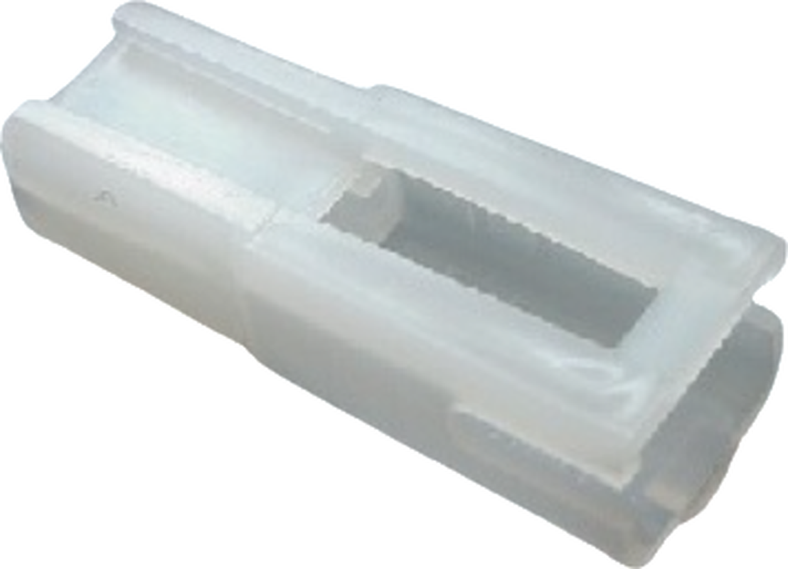 1 Way M 56 Series 6.3 Unsealed Connector Natural