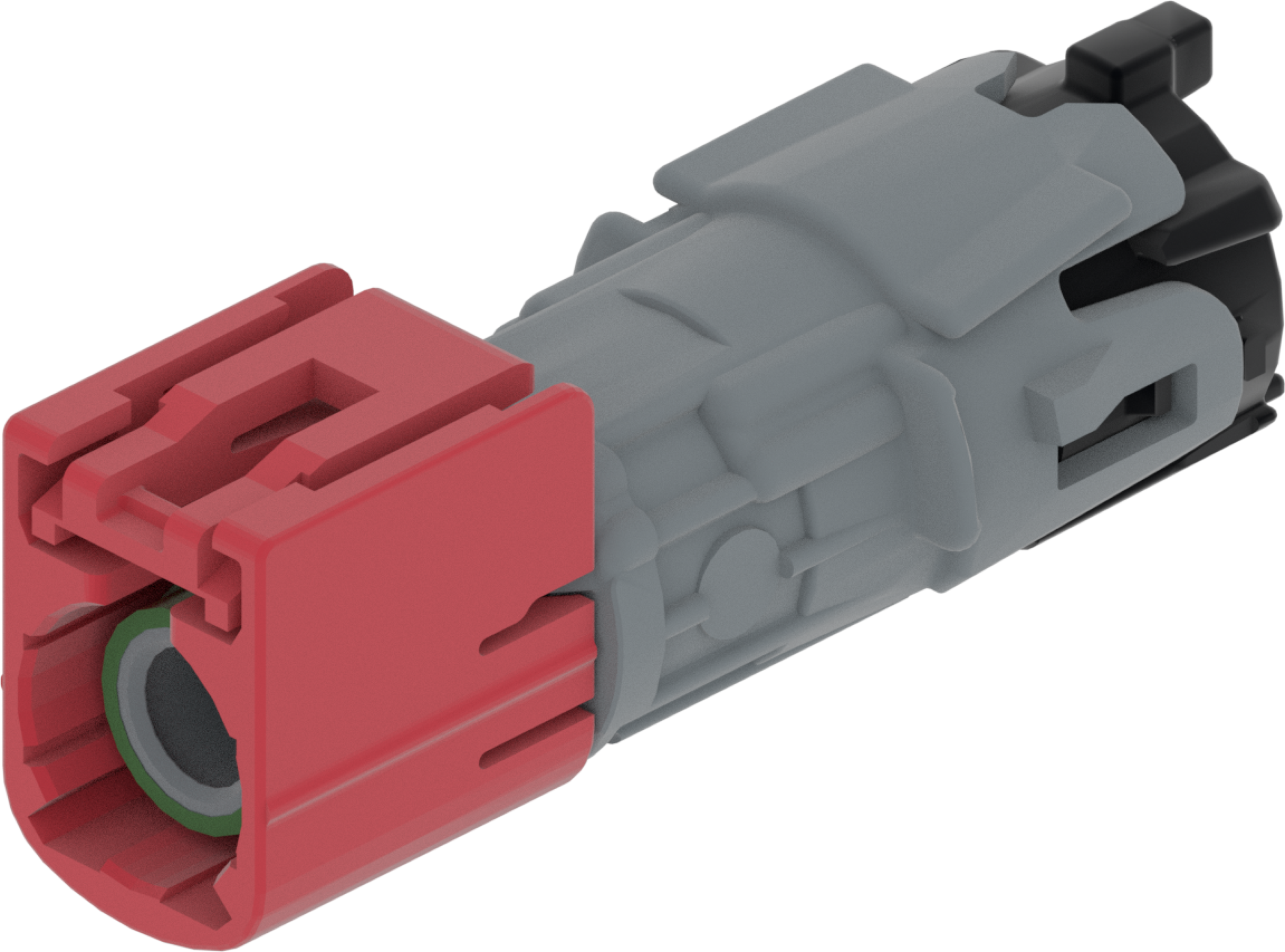 1 Port 1 Row Female Fakra Red Light Code L
