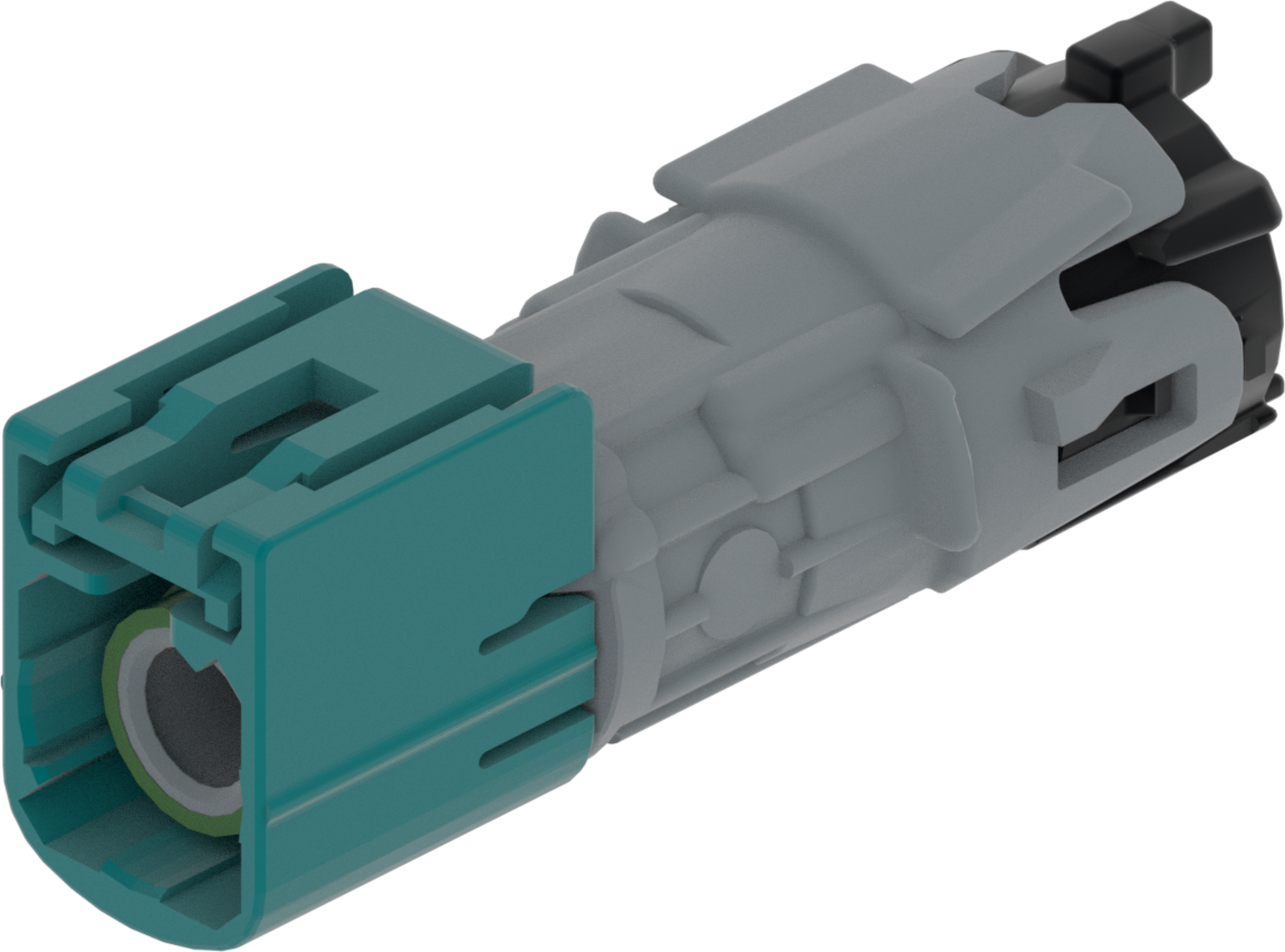 1 Port 1 Row Female Fakra Water Blue Code Z