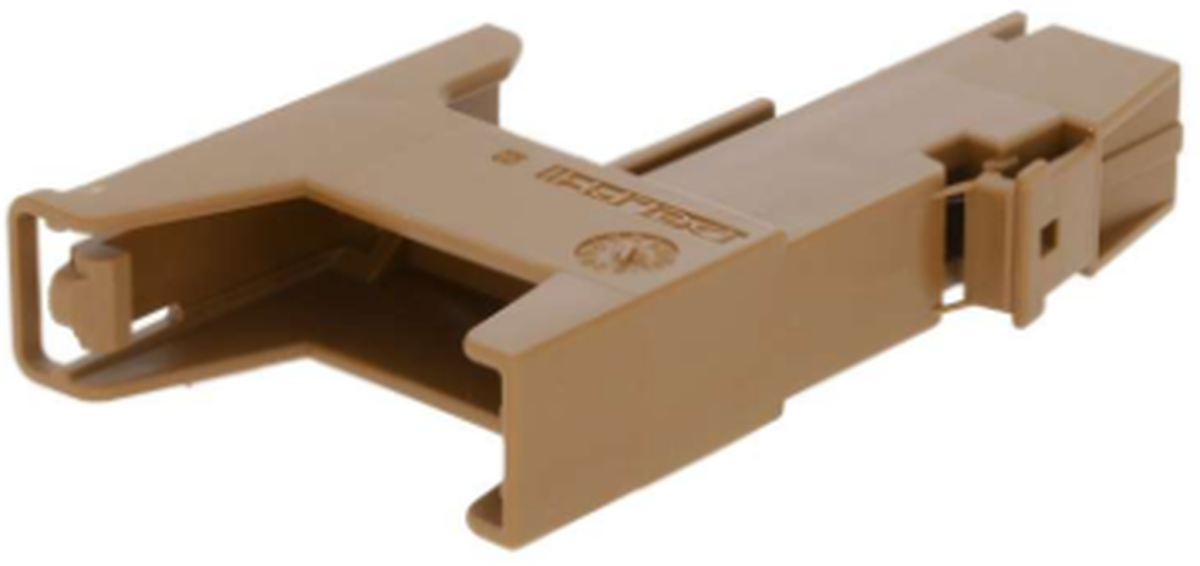 1 Way F LSK 8.0 Unsealed Connector Brown