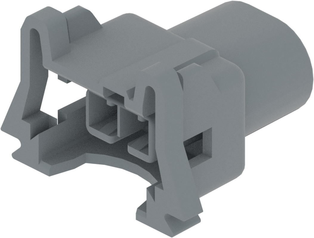 2 Way F MetriPack (M/P) 2.8 Sealed Connector Gray-Medium