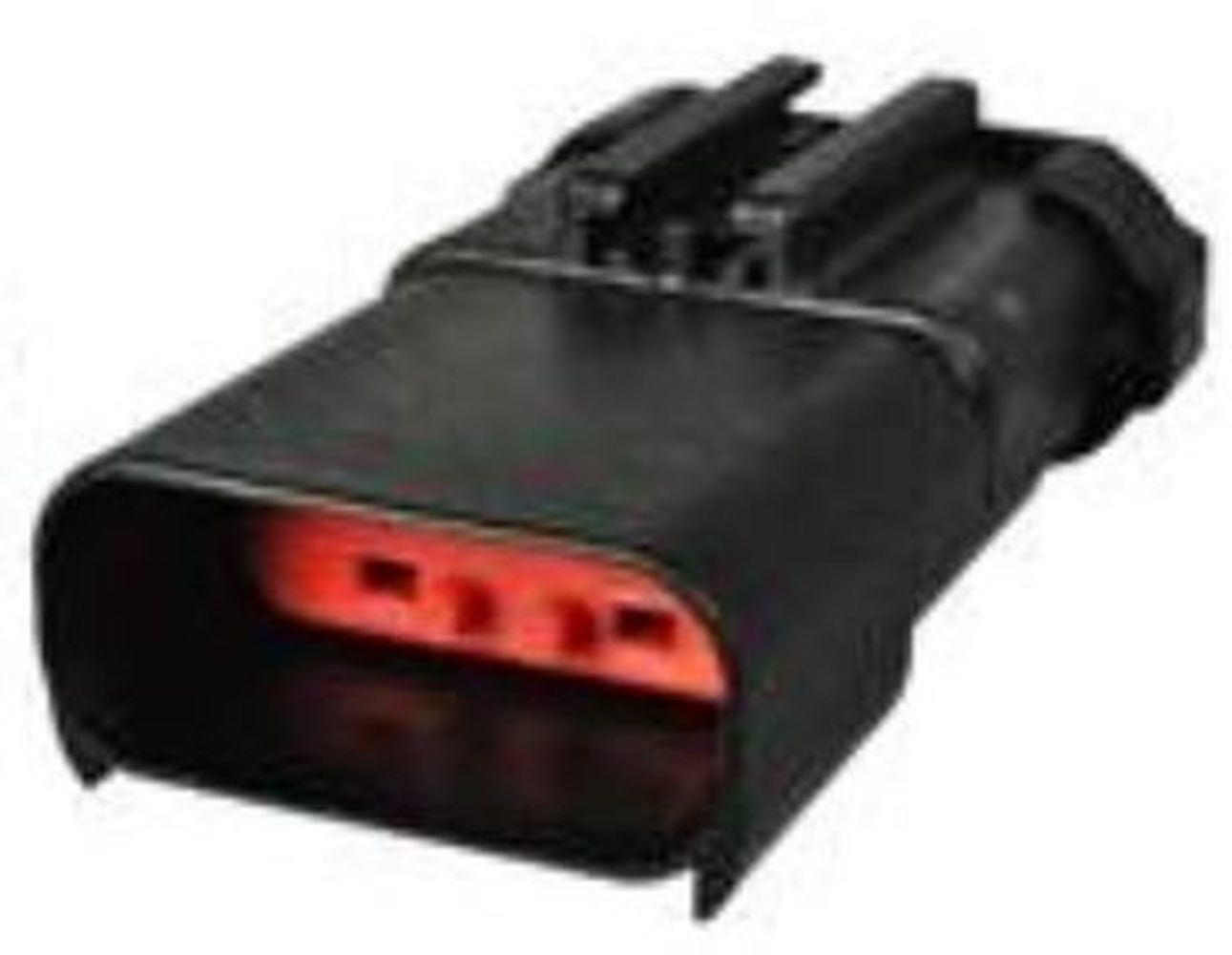 4 Way Male APEX 2.8 Sealed Connector Black