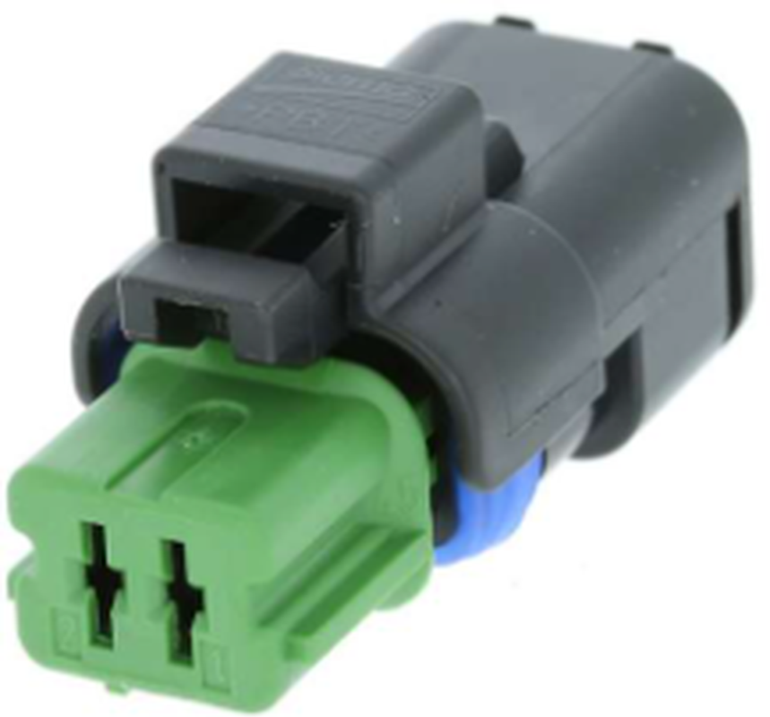 2 Way F SICMA-3 1.5 Sealed Connector Green