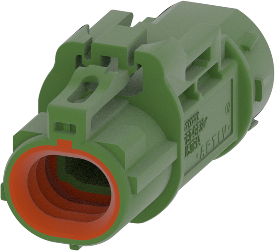 1 Port 1 Row Female H-MTD May Green Code E