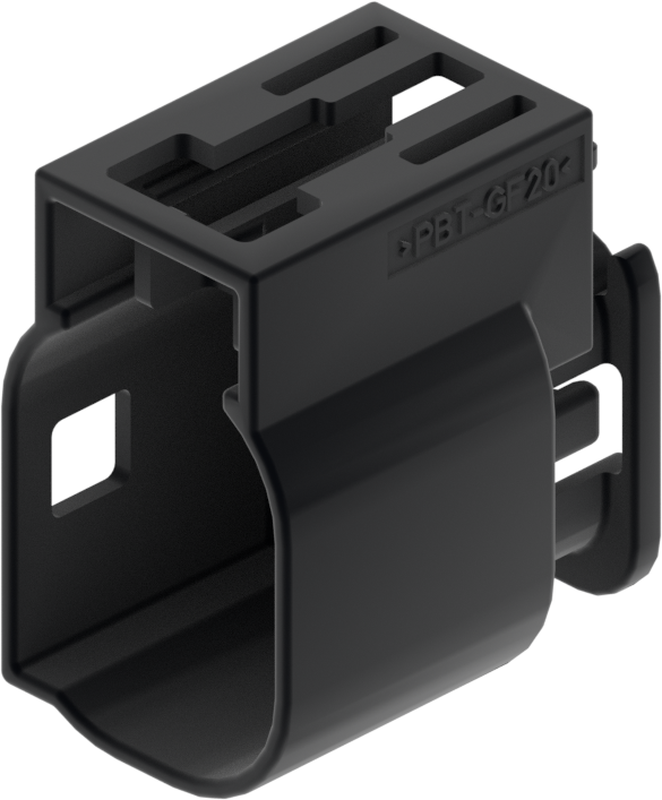 3 Way Female MTS 0.64 Sealed Connector Black