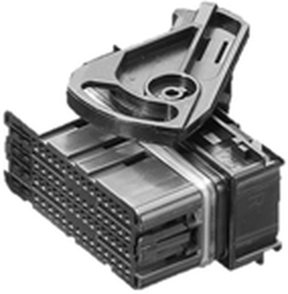64 Way F Hybrid 0.64 1.5 CMC Sealed Connector Black