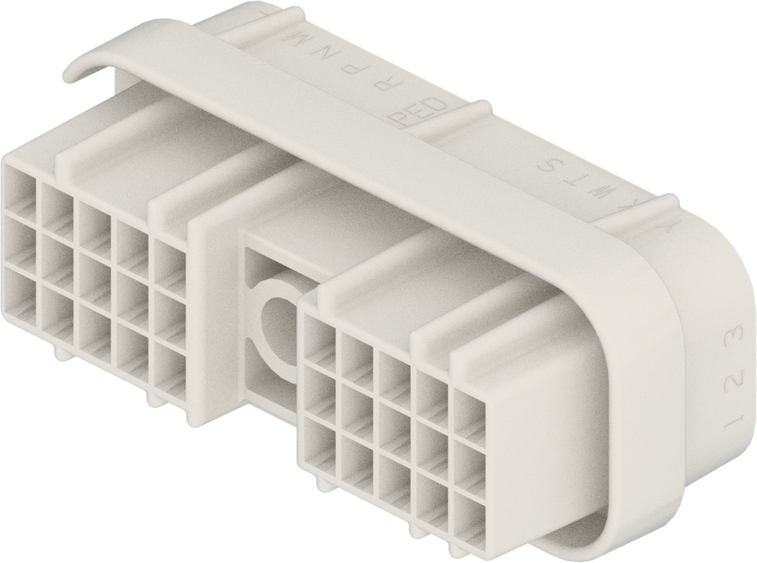 30 Way F MetriPack (M/P) 1.5 Sealed Connector Natural