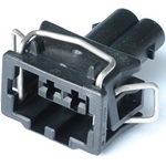 2 Way F APCS (HVF) 2.8 Sealed Connector Black