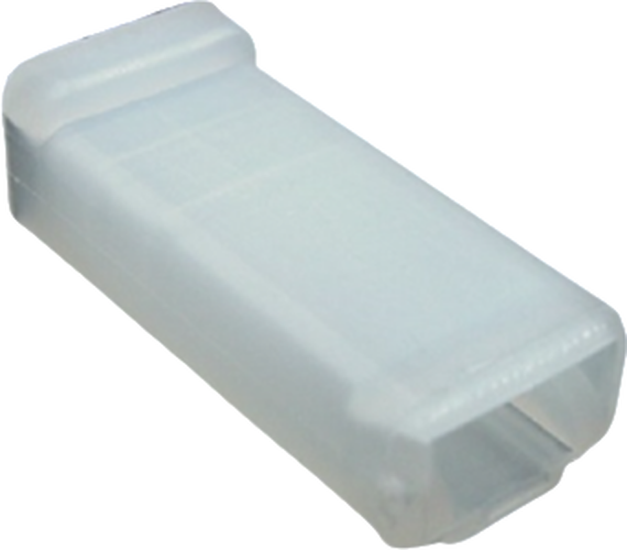 1 Way F 56 Series 6.3 Unsealed Connector Natural