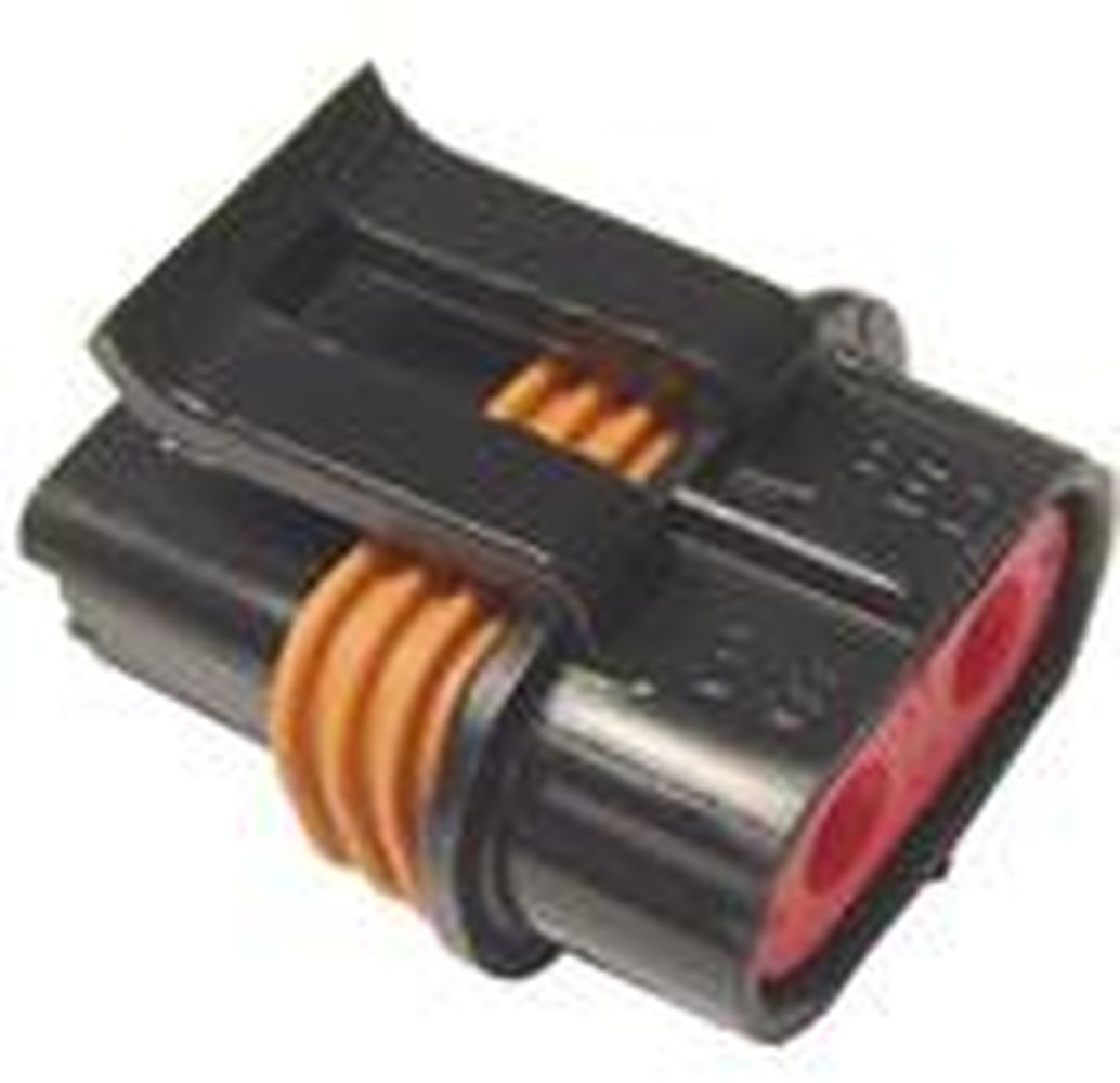 2 Way 6.3 MetriPack (M/P) 630 Sealed Connector Black