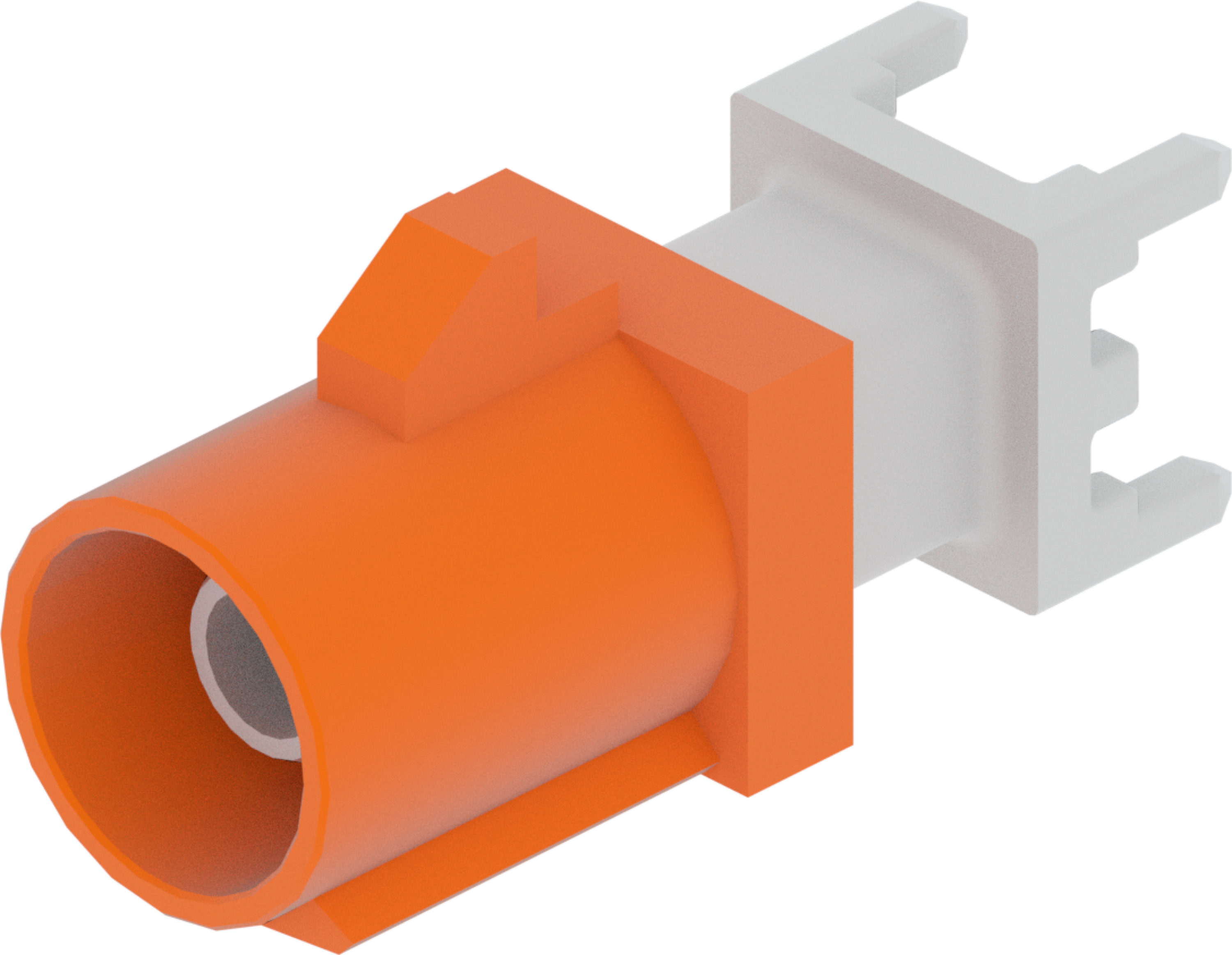 1 Port 1 Row Male Fakra Orange Light Code M