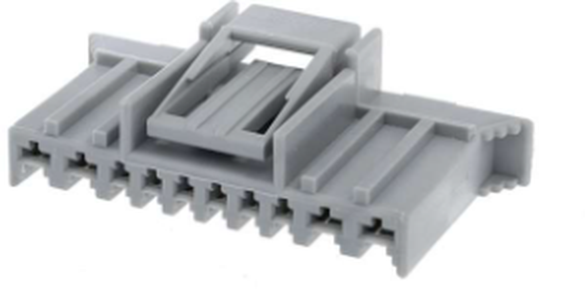 10 Way F SICMA-3 1.5 2.8 Unsealed Connector Gray