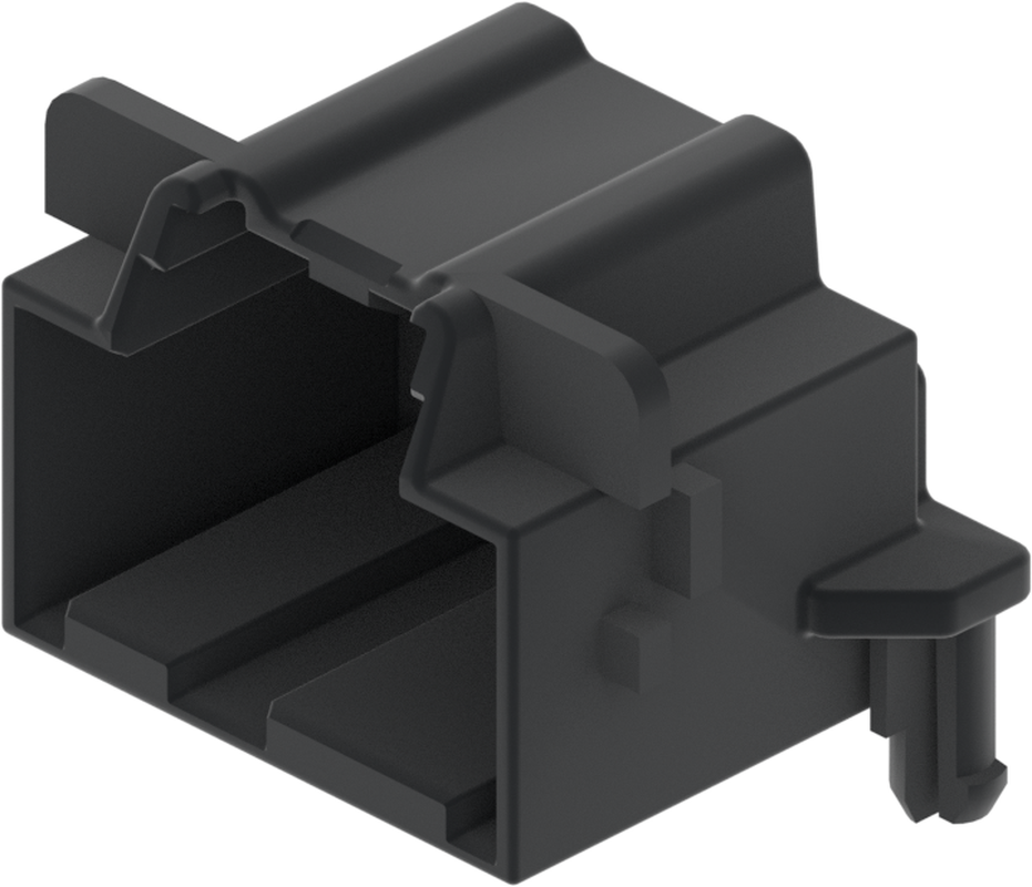 16 Way M MICRO 0.64 Unsealed Connector Black