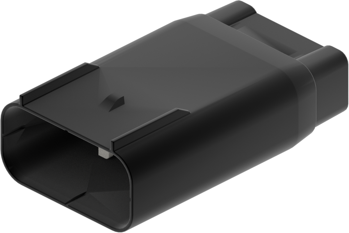 14 Way M APEX 1.5 2.8 Sealed Connector Black