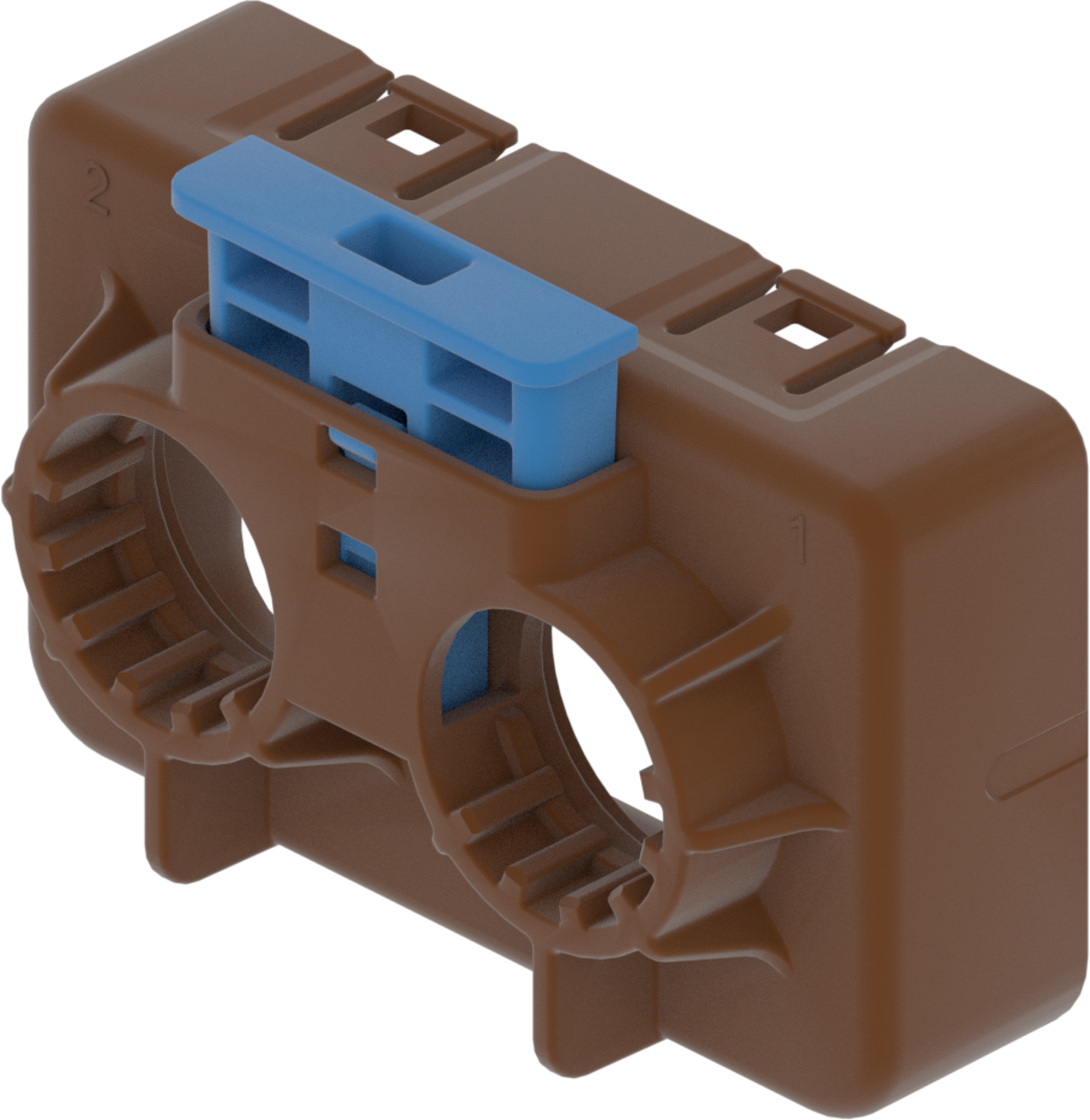 Lock retainer strain relief