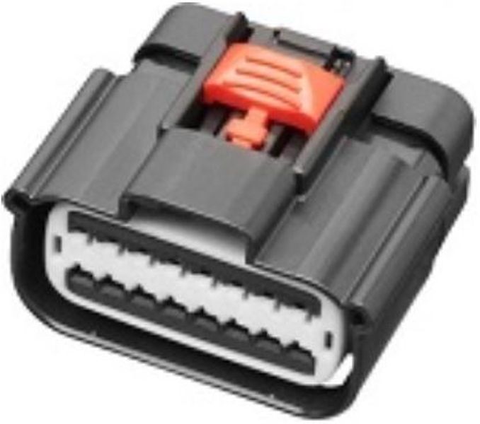16 Way F OCS 1.5 Sealed Connector Black
