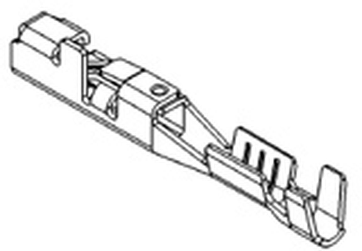 1.5 Clean Body GT Female Unsealed Terminal Cross Sec (0.35 - 0.5 mm²)