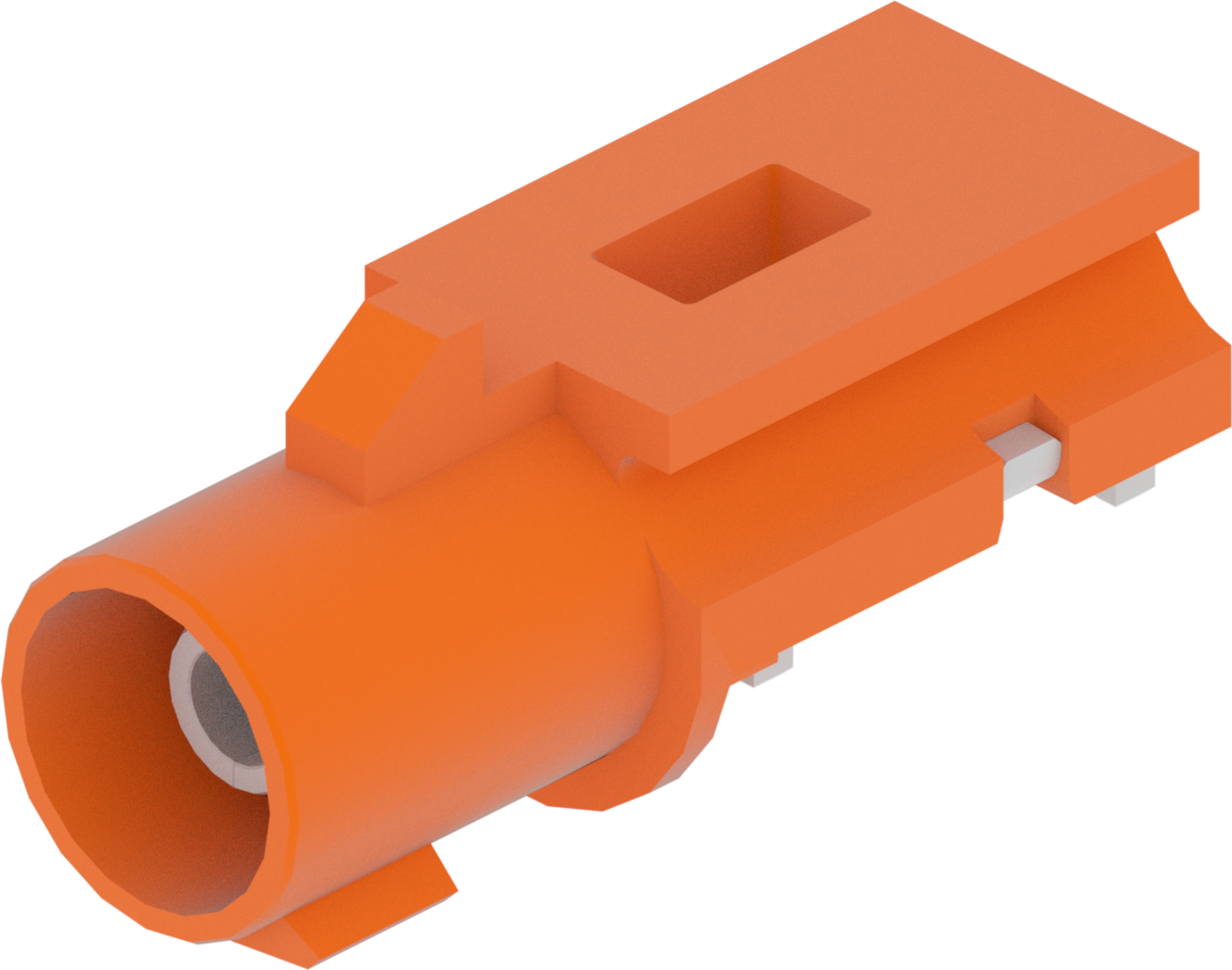 1 Port 1 Row Male Fakra Orange Light Code M